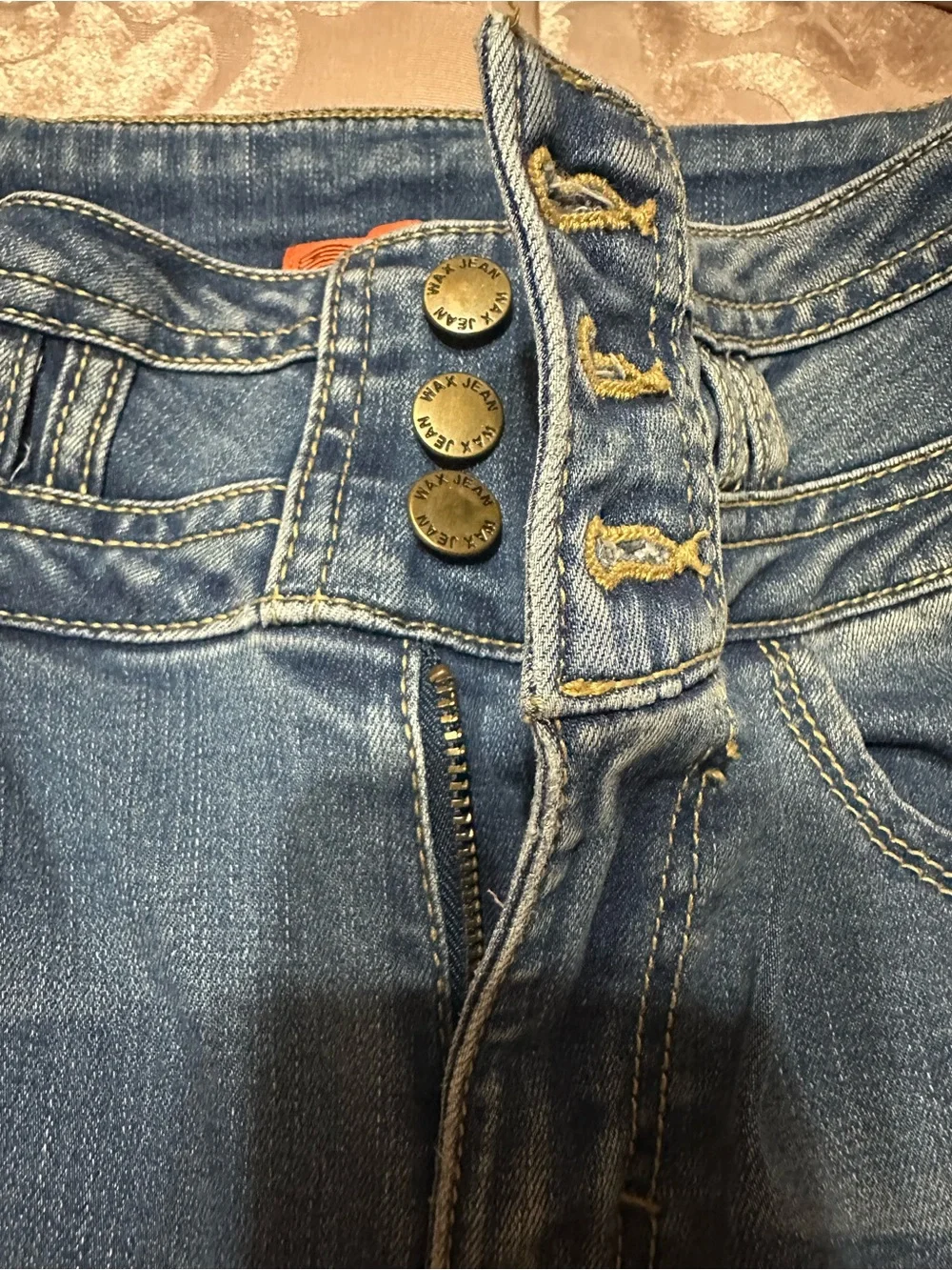 Dark Blue High-Rise Skinny Jeans for Women (Size 3/26)